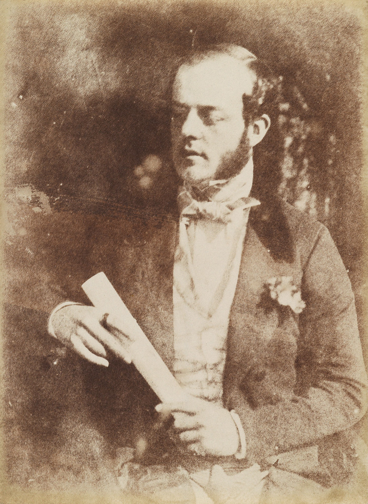 DAVID OCTAVIUS HILL (1802-1870) & ROBERT ADAMSON (1821-1848) Portrait of a gentleman.
